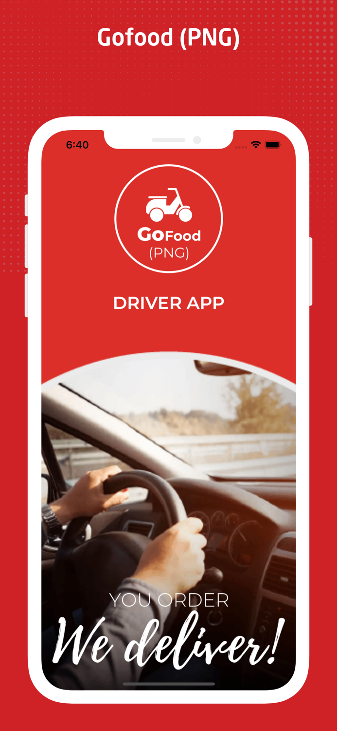 GoFood PNG Driver
