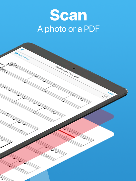 Screenshot #2 for Sheet Music Scanner