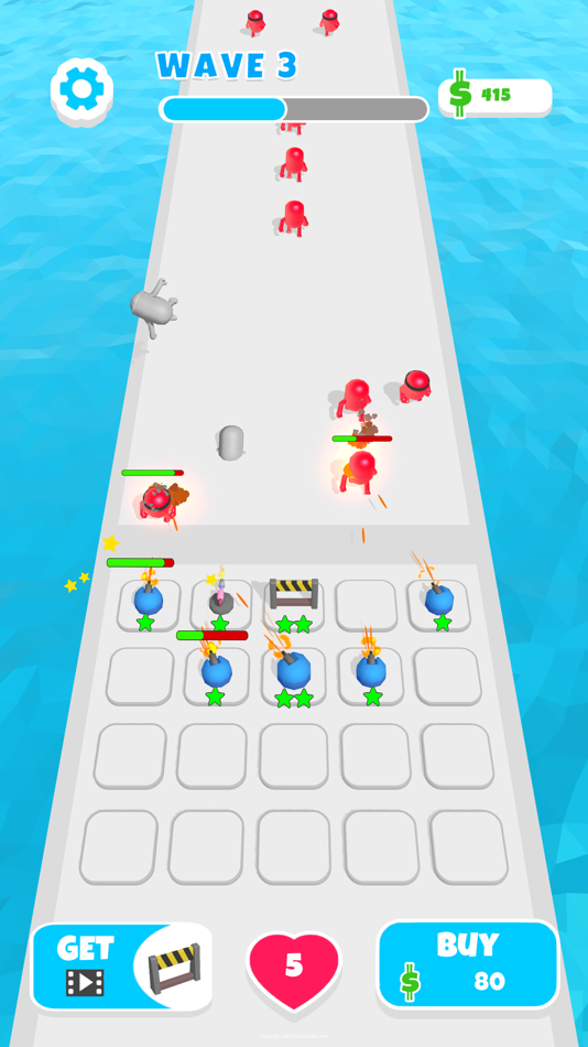 #2. Gun Merge: Battle Defense (iOS) 来自: MAD PIXEL
