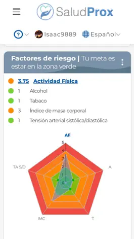 Game screenshot SaludProx apk