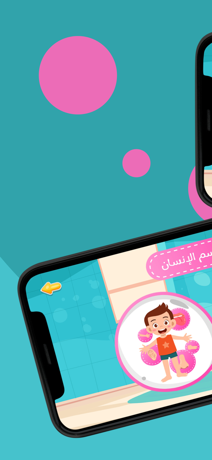 أجزاء جسم الانسان