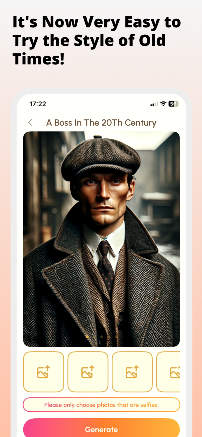 Vintage AI Photo Generator 90s