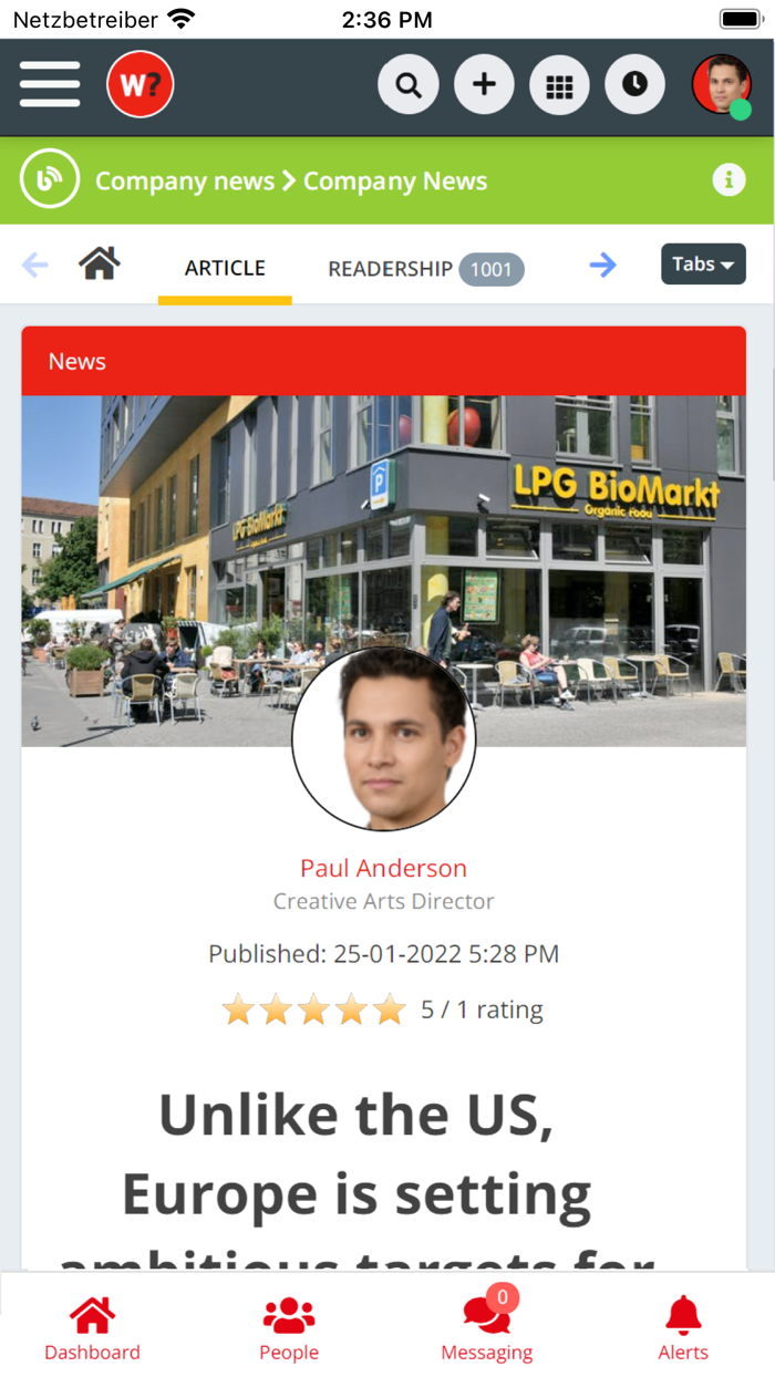 AgilityPortal Intranet