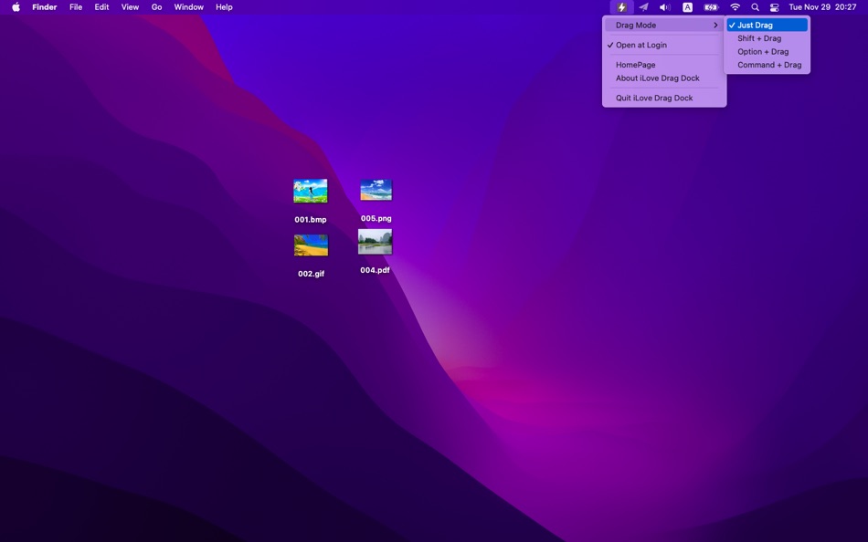 #2. iLove Drag Dock (macOS) 由: 平 吕