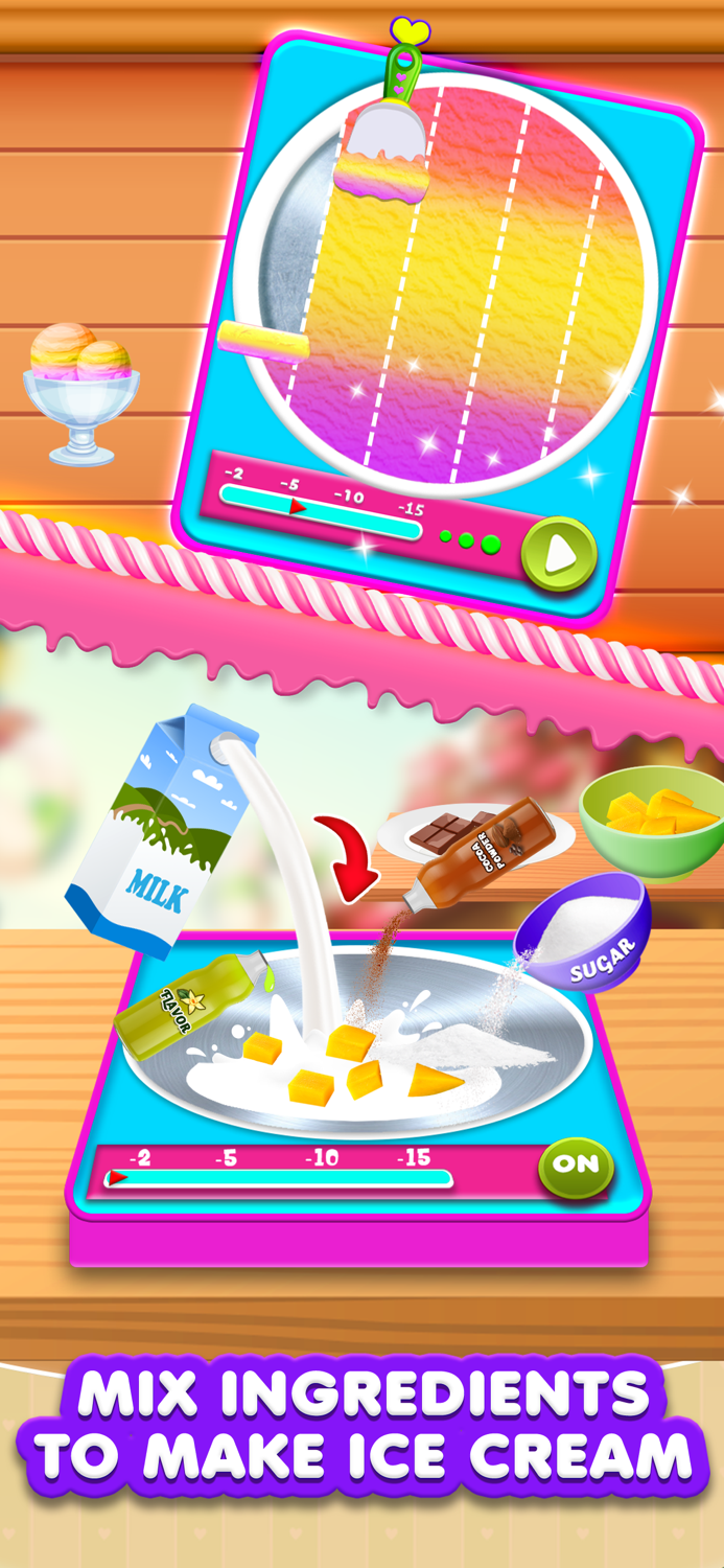 DIY Ice Cream Rolls Making