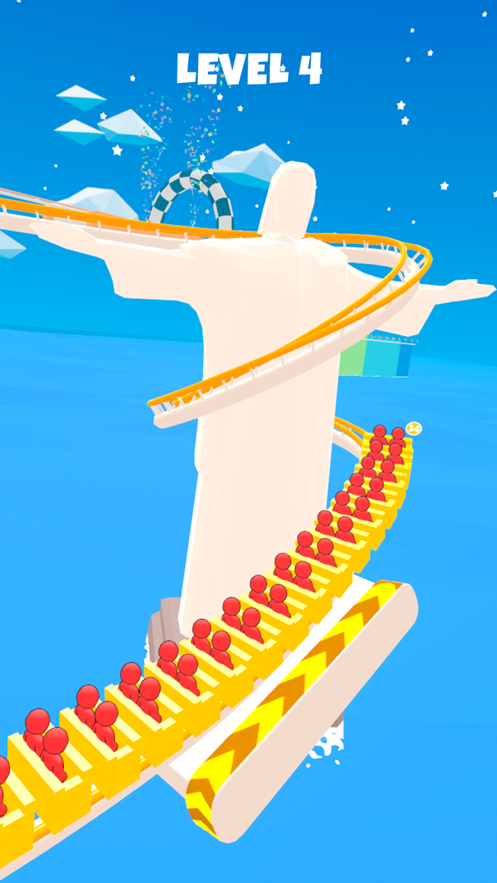 Roller Coaster Run 3D