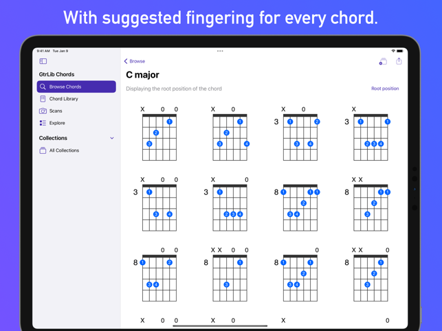 ‎GtrLib Chords Pro Screenshot