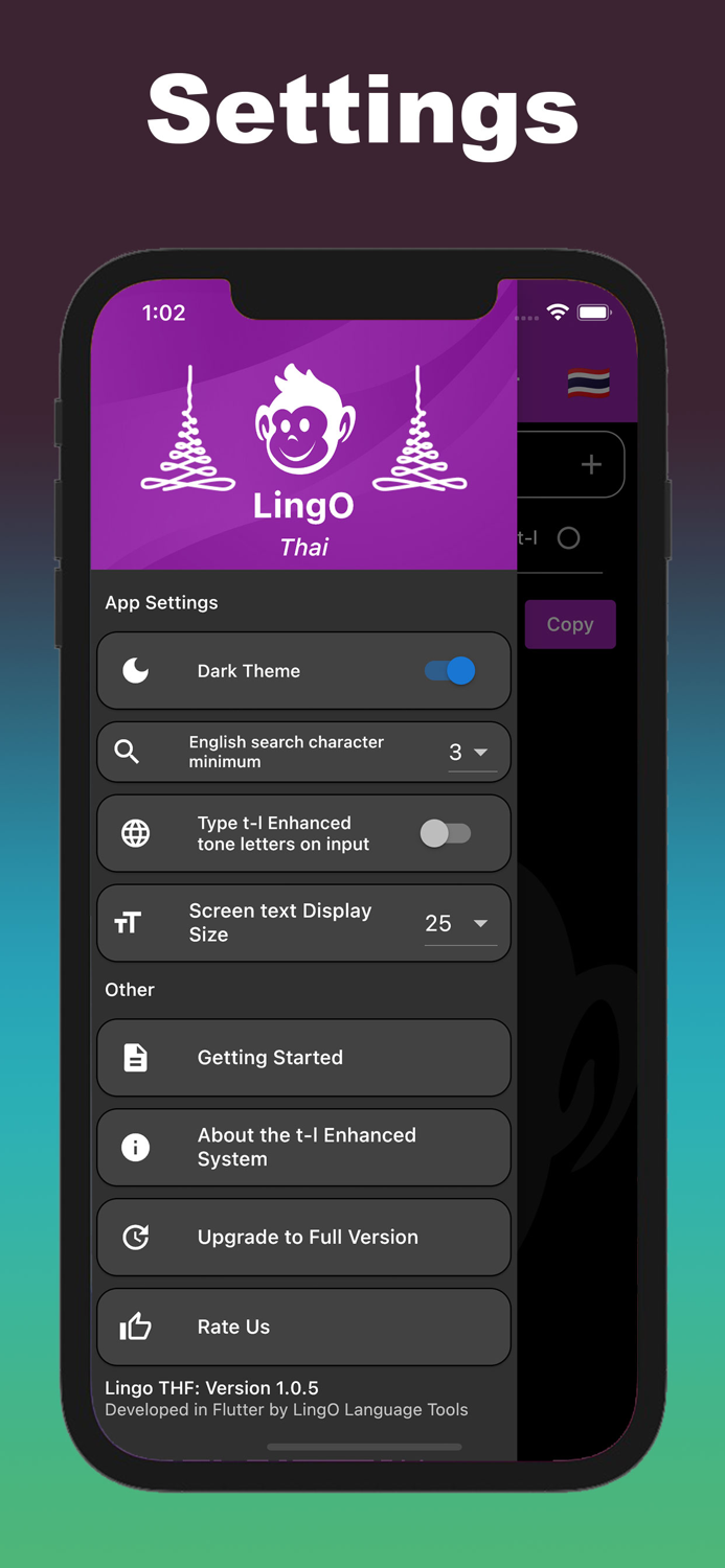 THF Thai Language Romanization