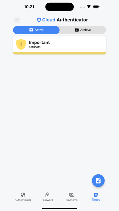Cloud Authenticator:2FA | Pass Screenshot