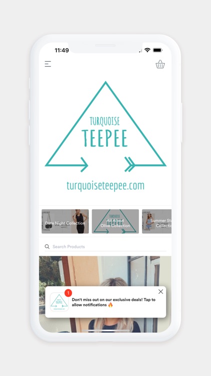 Turquoise TeePee