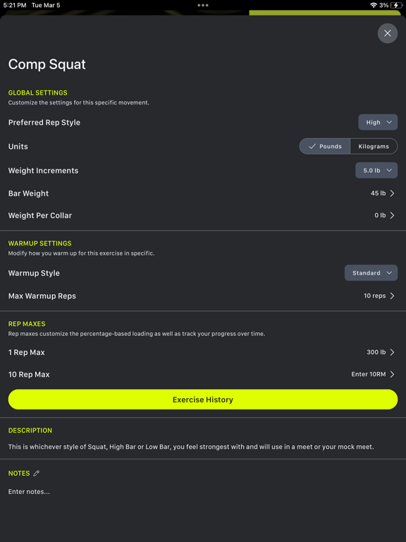 Base Strength AI iPad screenshot 4 - Health & Fitness app