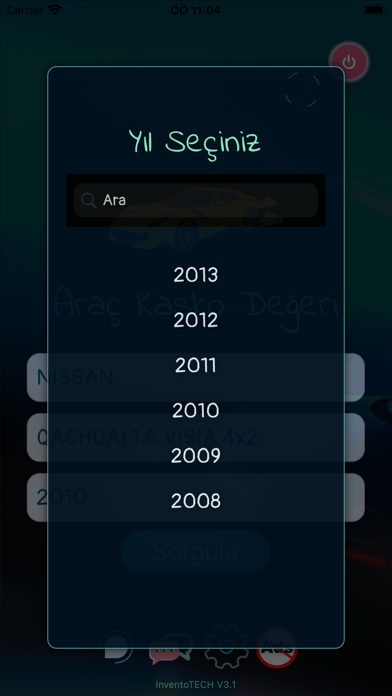 Araç Kasko Değeri Screenshot