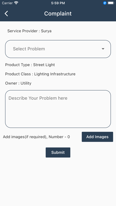 Complaint_System Screenshot