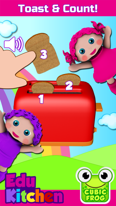 Preschool EduKitchen-Free Amazing Early Learning Fun Educational Games for Toddlers and Preschoolers in the Kitchen screenshot 3