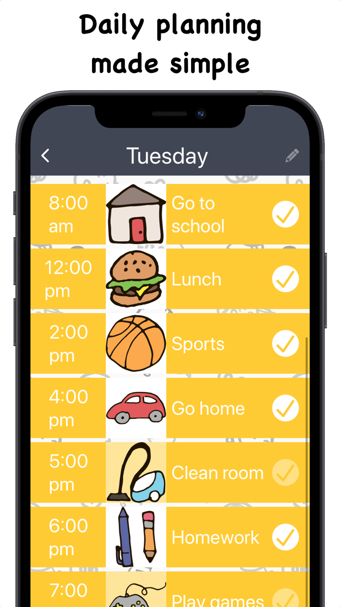 Visual Schedule for Education