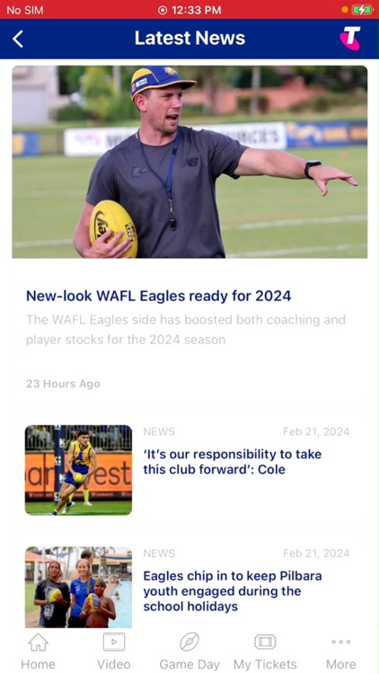 West Coast Eagles Official App