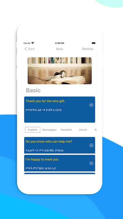Tigrinya: Learn 12 Languages screenshot-4