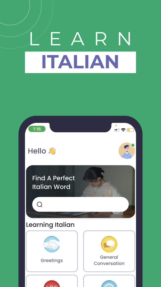 Learn Italian - Phrasebook - 4.5 - (iOS)