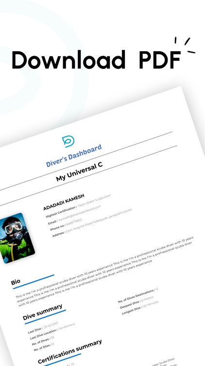Diver's Dashboard screenshot-6