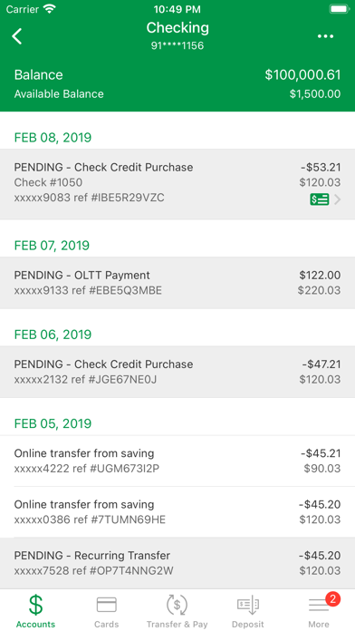Cumberland Federal Bank Mobile Screenshot