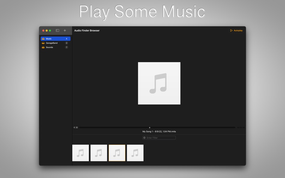 Audio Finder Browser - 1.0 - (macOS)