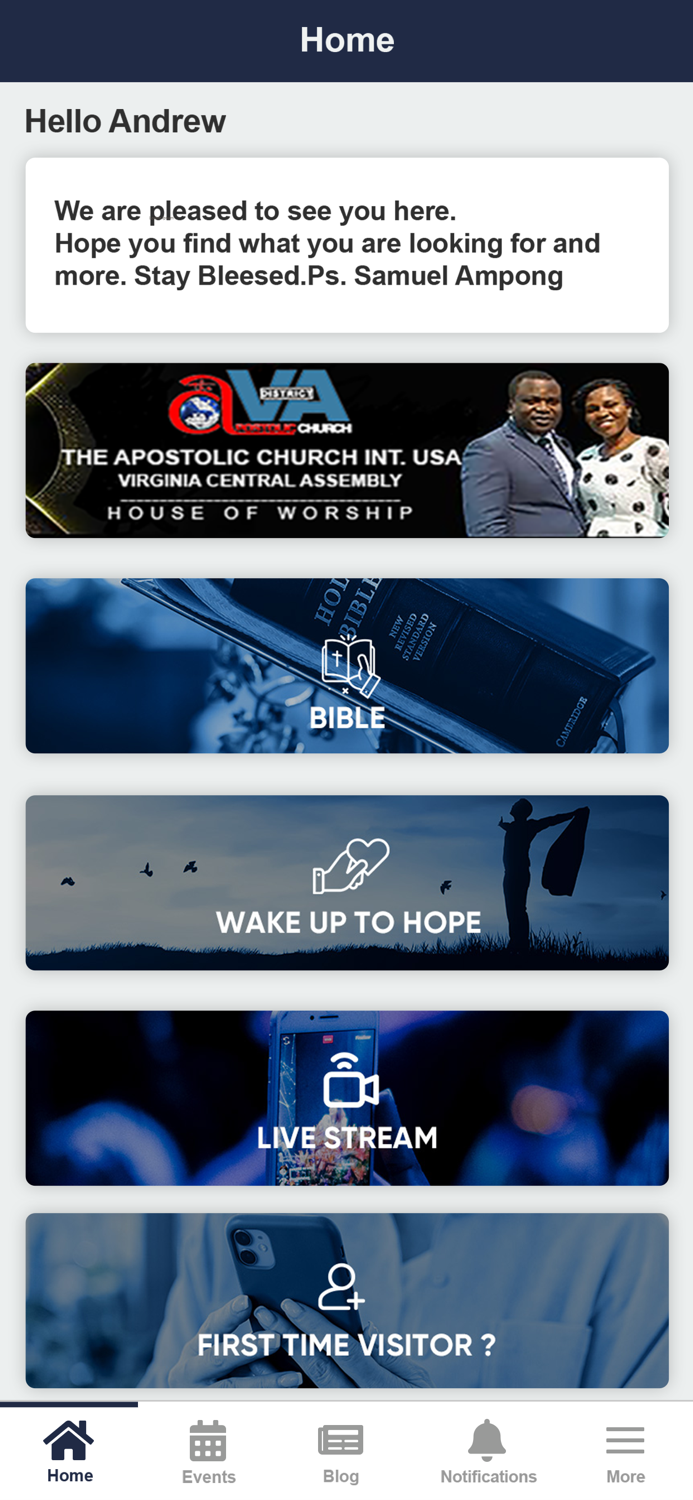 The Apostolic Church Int. VA