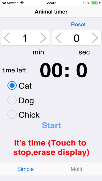 Animal Timer