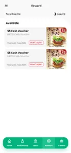 MOS BURGER HONG KONG screenshot #3 for iPhone