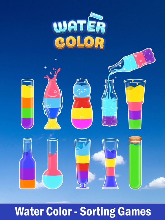 Screenshot #4 pour Water Color - Sorting Games