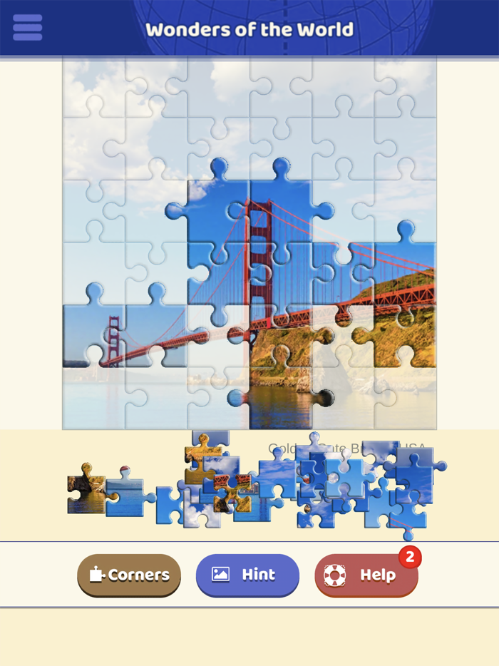 Wonders of the World Puzzle