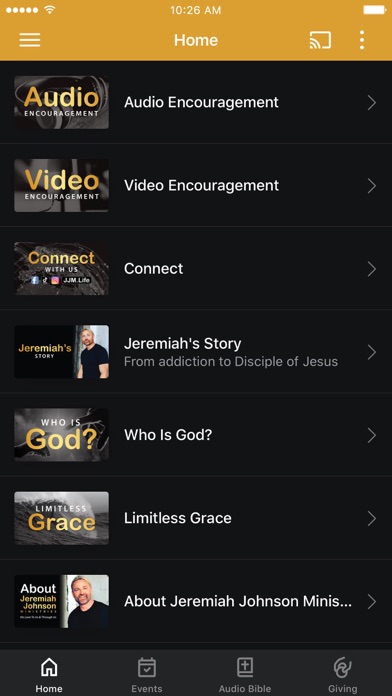 Jeremiah Johnson Ministries Screenshot