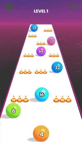 Game screenshot Ball Road 2048 - 3D Ball Game mod apk