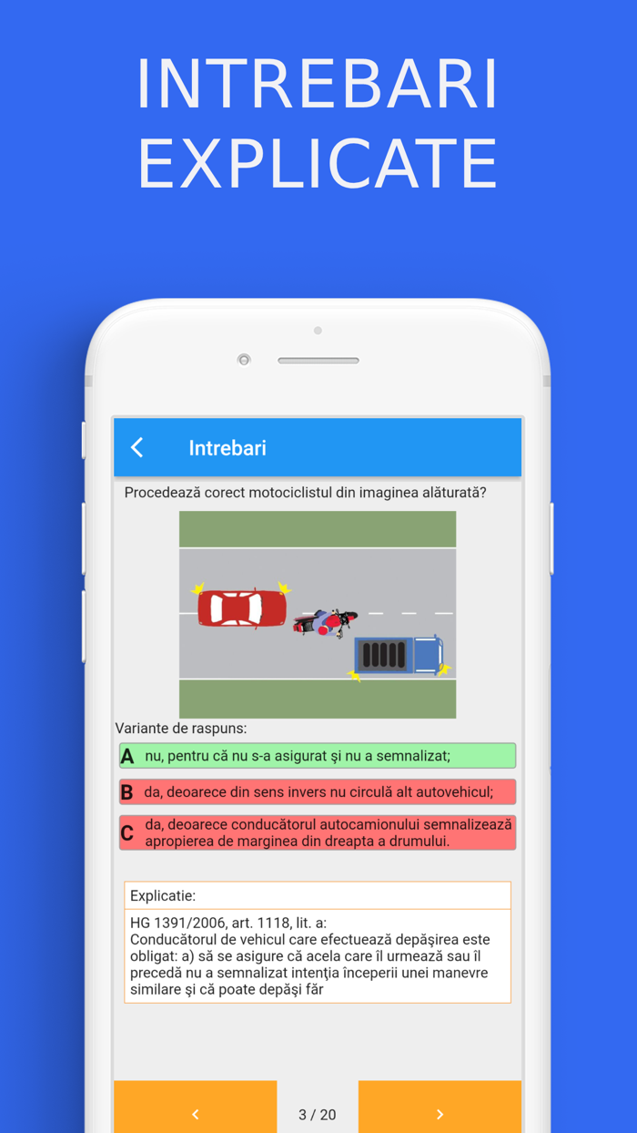 Chestionare auto A A1 A2 AM