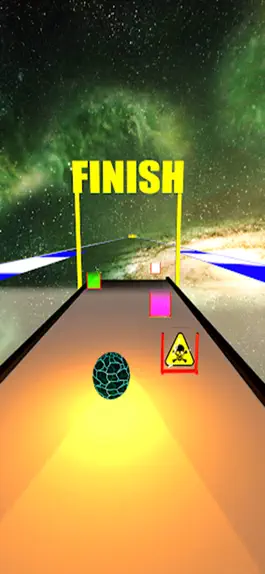 Game screenshot Катящийся мяч 3D hack