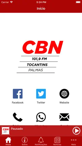 Game screenshot Rádio CBN Palmas mod apk