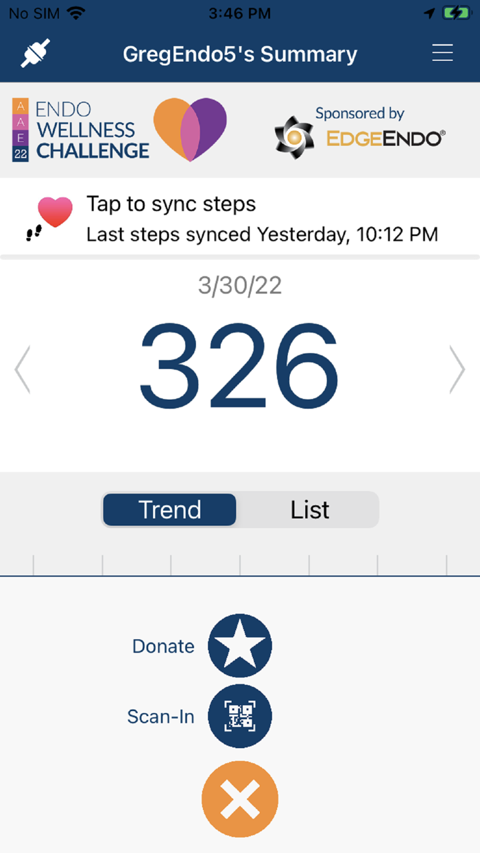 AAE22 Endo Wellness Challenge