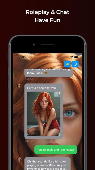 AI Girlfriend Sexy Chat Screenshot