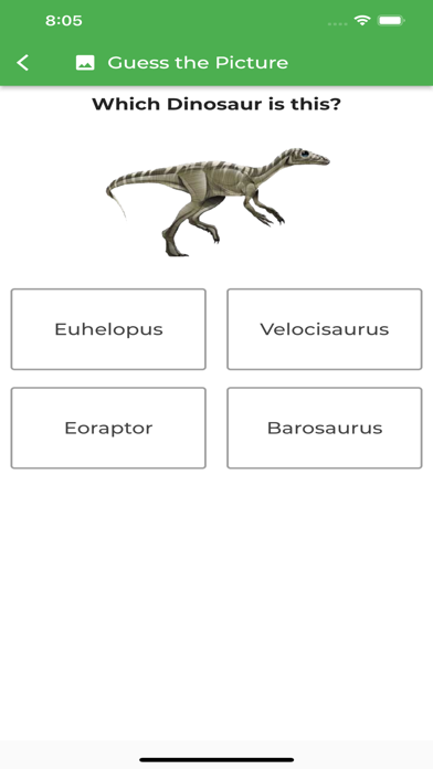Dinosaur Sounds and Info Screenshot
