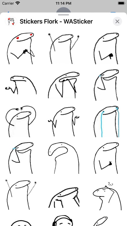 Stickers Flork - WASticker screenshot-6