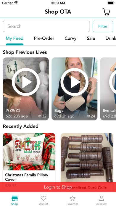 Shop OTA Screenshot