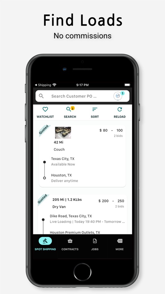 #1. Pik 'n' Ship Find Loads (iOS) 由: Piknship