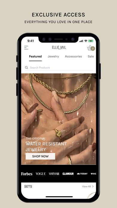 Ellie Vail Jewelry Screenshot