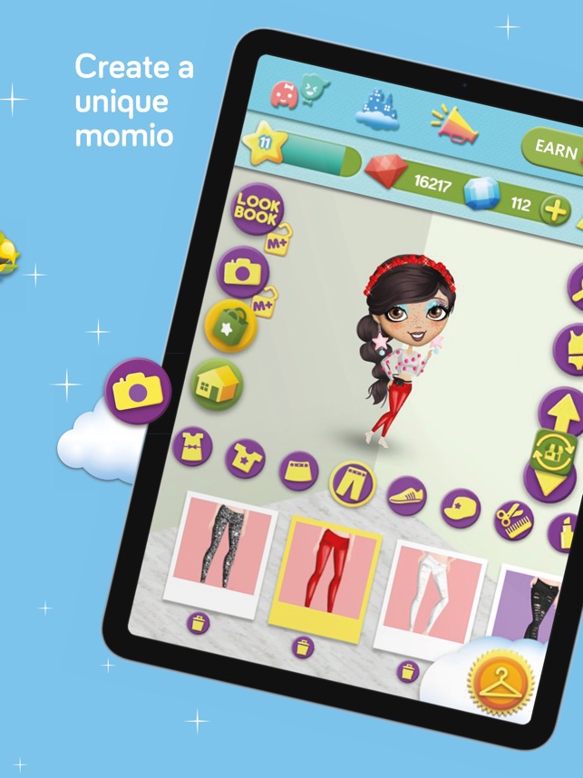 Momio on the App