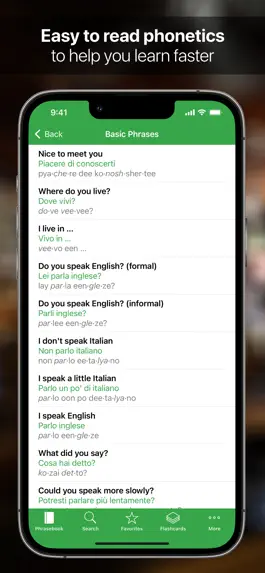 Game screenshot SpeakEasy Italian Pro apk