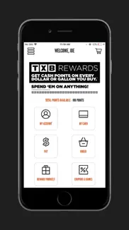 txb rewards iphone screenshot 2