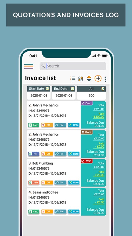 Smoothbalance: Invoice Maker screenshot-4