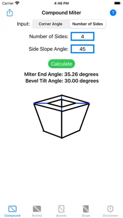 Miter Angles iPhone image 2