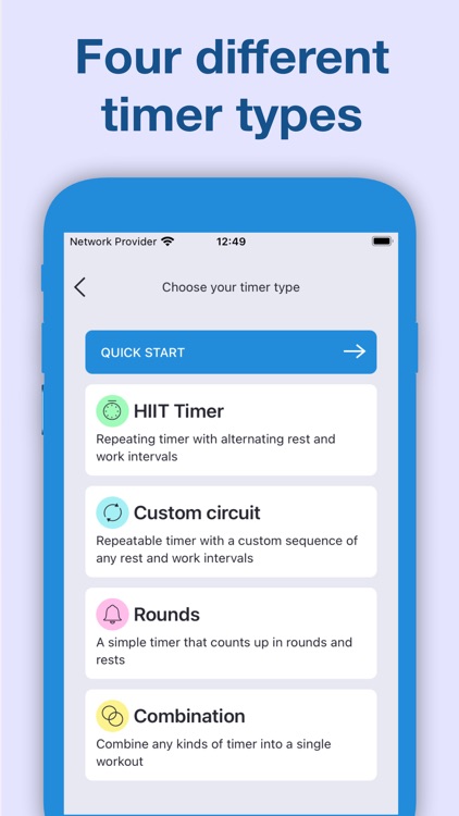 Hi Timer: interval timer, HIIT screenshot-3