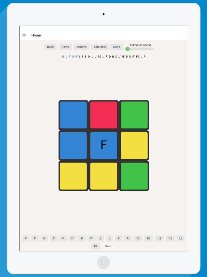 Rubiks Cube Solver App