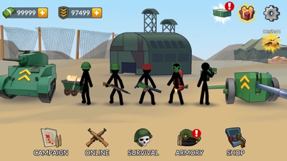 Stickman WW2 Screenshot